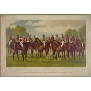   winning horses and jockeys of the american turf 1889