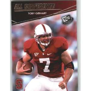 2010 Press Pass #78 Toby Gerhart   Stanford (All Conference Pac 10 