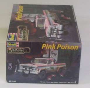 PINK POISON JEEP HONCHO 4x4 Truck Revell 125 Kit Pickup Model HTF 