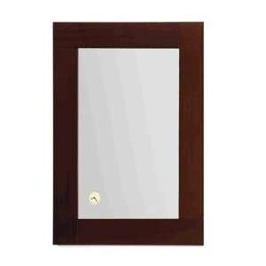  Whitehaus Rectangular 35 1/2 x 23 5/8 mirror with wood 