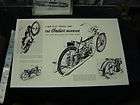 1950 INDIAN WARRIOR, DEALER SALES POSTER, MOTORCYCLE  