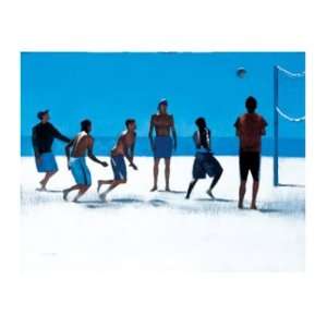  Volley Ball, Venice Beach by Peter Nardini, 24x19