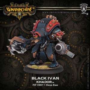 Black Ivan Warjack Upgrade Kit Warmachine PIP33087  