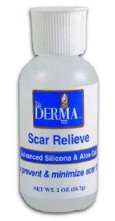 TriDerma Scar Relieve Relief Advanced Silicone Aloe Gel  