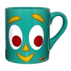 Gumby Face Cartoon TV Show Ceramic Mug 