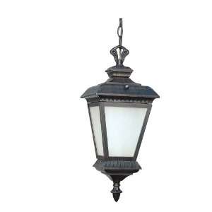 Nuvo Lighting 60/2524 Charter 1 Light Hanging Lantern with Milky White 