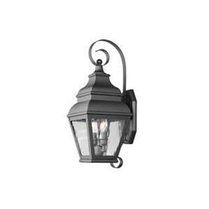  2602   Two light Exeter Outdoor Wall Sconce   Exterior 