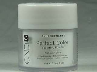 CND Creative Perfect NATURAL SHEER Acrylic Powder .8oz  