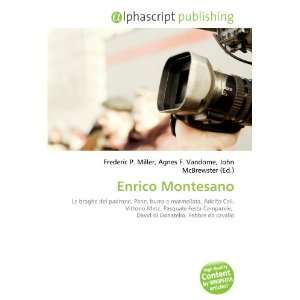  Enrico Montesano (9786134061247) Books