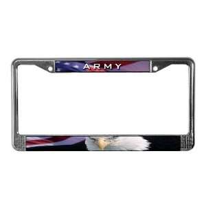  Army amp; Eagle   Military License Plate Frame by 