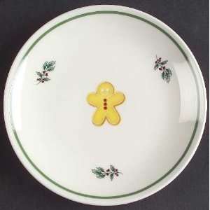 Nikko Happy Holidays Canape Plate, Fine China Dinnerware 