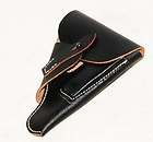 WWII GERMAN BLACK LEATHER WALTHER PPK HOLSTER  31506
