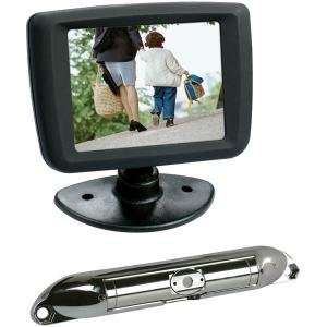   Vehicle Truck/RV/SUV 3 LCD Monitor Bar License Plate Camera Package