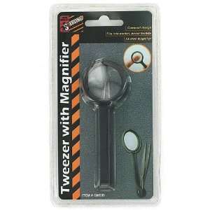  24 Tweezers w/Magnifiers