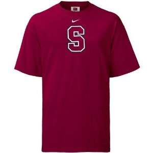  Stanford Cardinal Nike Logo Short Sleeve Tee Sports 