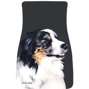   Shepherd Car Mats (a pair) by Barbara Van Vliet 