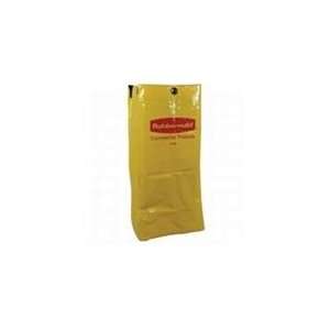   Replacement Vinyl Bag for Janitor Cart 6182   Yellow