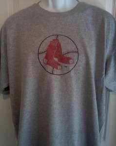 Boston RED SOX 1960s Throwback Logo T Shirt Small  