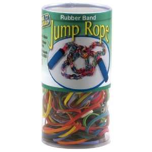 Jump Rope Kit With Foam Handles In Storage Tube