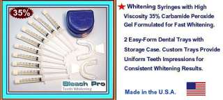 Kit Teeth Whitening 35% (10 Syringes) Tooth Bleaching  
