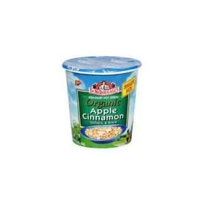   , Organic Apple Cinnamon, Oatmeal & Wheat, 2.3 Ounce Cups (Pack of 6