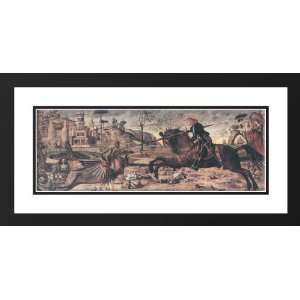 Carpaccio, Vittore 24x14 Framed and Double Matted St. George and the 