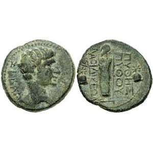   March 37 A.D., Laodikeia, Phrygia; Leaded bronze AE 19 Toys & Games