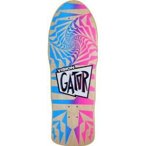 Vision Gator 2 Deck 10.25 Natural Fade Blue Pur Pink Skateboard Decks 