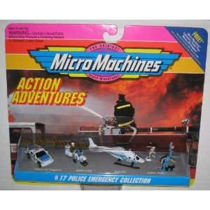    Micro Machines #17 Police Emergency Collection Toys & Games
