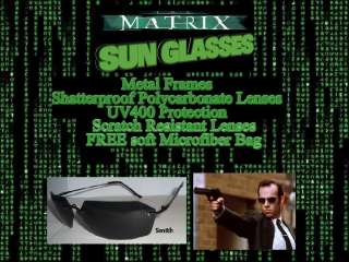 MATRIX Sunglasses AGENT SMITH High Quality FreeMICROBAG  