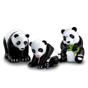    Fisher Price Zoo Talkers Panda Family   Set of 3 Toys & Games