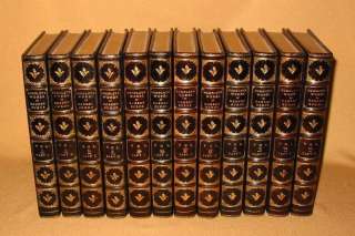 50 COMPLETE WORKS Of ROBERT BURNS 1895 Leather ILLUS  