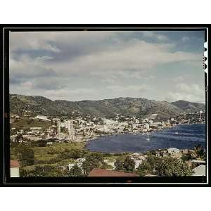   village, a small settlement on St. Thomas Island, Virgin Islands 1939