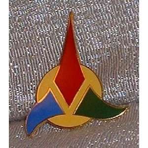  Star Trek Original Series KLINGON Logo PIN Large Size 