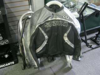Agv sport Suzuki Riding Leather Jacket Mens size 50 L  