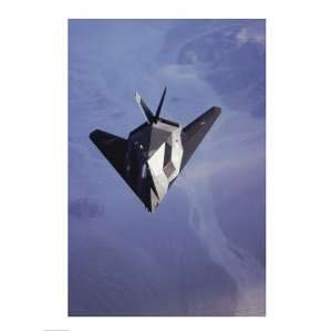  F 117 Stealth Fighter U.S. Air Force MUSEUM WRAP CANVAS 