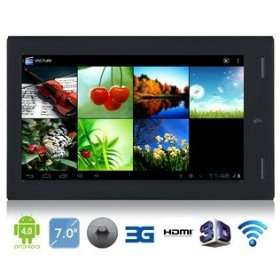   Screen Android 4.0 Tablet with 3g, Wi fi (Black) 