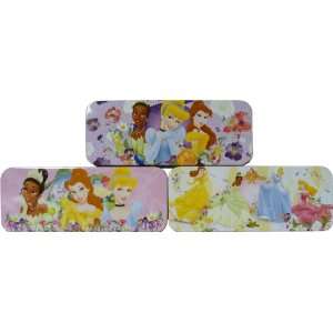  Disney Princesses Metal Tin Pencil Box Case 8   Variety 
