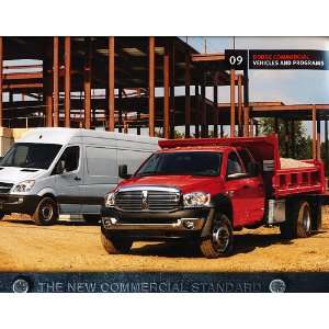 2009 Dodge Commercial Truck Sprinter Ram Sales Brochure Catalog Book