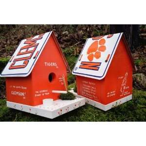  Clemson Painted Birdhouse