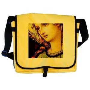  Messenger Bag Mother Mary Stained Glass 