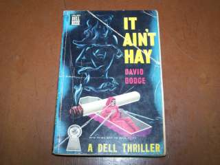 It Aint Hay by David Dodge Vintage Paperback Dell #350  