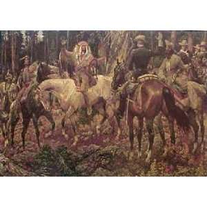   Arnold Friberg   Parley in the Forest Artists Proof
