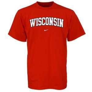   Wisconsin Badgers Cardinal Classic College T shirt