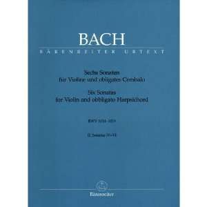  Bach, J.S. Sonatas BWV 1017 1019 Volume 2 for Violin and 