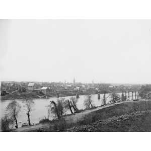  Fredericksburg, Virginia. View of town from east bank of 