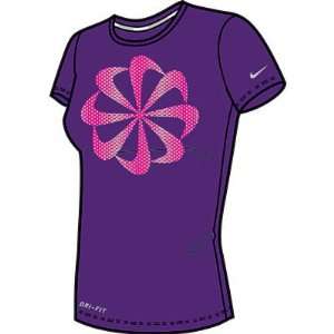  NIKE SS CHALLENGER GRAPHIC TEE (WOMENS)