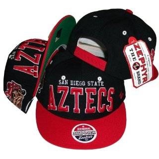 San Diego State Aztecs Two Tone Snapback Adjustable Plastic Snap Back 