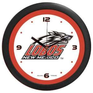  New Mexico Lobos  (University of) Wall Clock Sports 