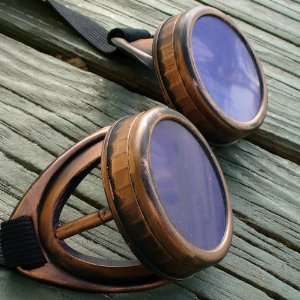 Steampunk Victorian Goggles Glasses D cop lila